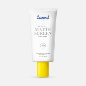 Supergoop! Mineral Mattescreen SPF 40, Untinted, 1.5 fl. oz.