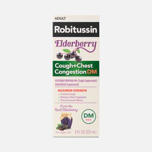 Robitussin&reg; Maximum Strength Elderberry Cough + Chest Congestion DM, 8 fl. oz.