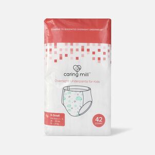 Caring Mill&trade; Overnight Underpants For Kids X-Small, 42 ct.