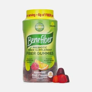 Benefiber Prebiotic Fiber Supplement Gummies for Digestive Health, Assorted Fruit, 81 ct.